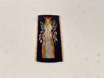 Flamskväv Flemish Folk Art Vintage Retro Flamskvävnad Bonad (G1)