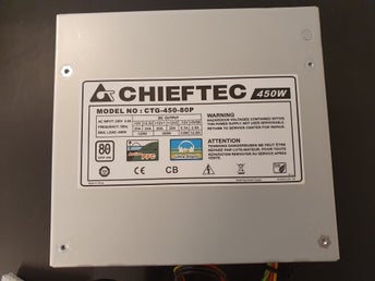 Nätdel Chieftec CTG-450-80P 450W