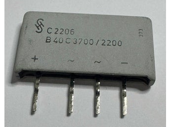 Likriktarbrygga B40 C3700/2200 NOS