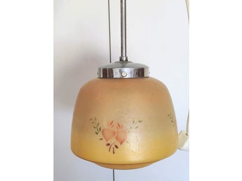 ART DECO TAKLAMPA FÖNSTERLAMPA 1930- / 40-TAL