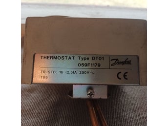 Danfoss Termostat Typ DT01 059F1179