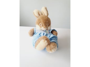 Non Non Rabbit Liten Babykanin Gosedjur Vintage