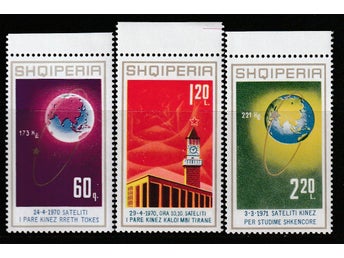 ALBANIEN 1971, kinesisk rymdutforskning