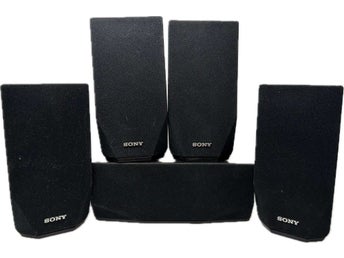 5-pack Sony Högtalarsystem Speakers SS-TSB121 (4 enheter) och SS-CTB121