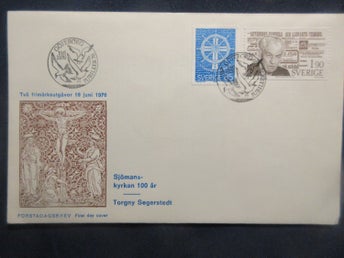ÄLDRE FDC (1976) SJÖMANS KYRKAN 100 ÅR
