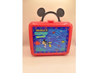Disney Mickey Mouse matlåda Aladdin USA retro lunchbox