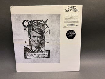 Cortex - Live At Urania Swe Orig-2022 149/300 CLEAR VINYL SEALED TOPPEX !!!!!