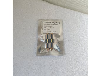 Parti LED Bilbelysning spol 39MM 8par