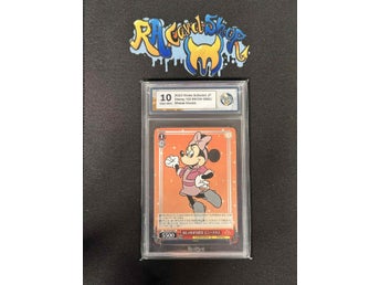 Minnie Mouse S104-069U Weiss Schwarz JP Disney 100 Graded Card 10 RaukCard