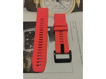 Armband för Garmin klockor, 22 mm, orange, QuickFit