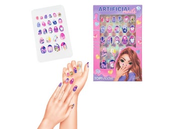 TOP Model Special Design Nails naglar lösnaglar 24st Artificial Lexy