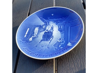 Bing & Grøndahl Copenhagen Jultallrik 1968, 18 cm