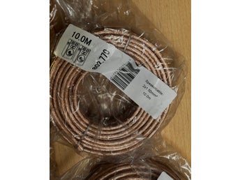 Högtalarkabel 2x1.50mm² - 10m