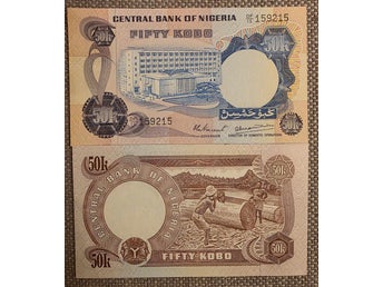 Nigeria 50 Kobo P14d