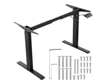 Elektriskt höj- och sänkbart bordsstativ 70–117 cm, justerbar bredd