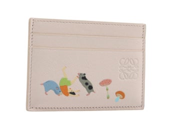 LOEWE Korthållare Läder Rosa Auth 167702M - Jerrillo