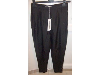 Clements Ribeiro ladies black shantung silk jodphur trousers-EU 36-circa 03-NEW