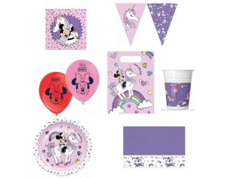 Kalaspaket till Barnkalas Disney Mimmi 52 delar 6-pers