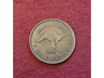 Half Penny 1948 Australien