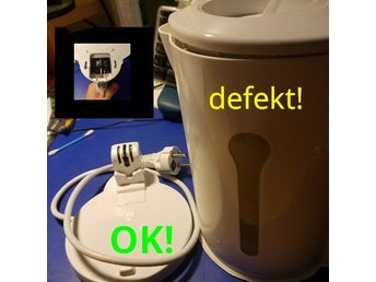 Vattenkokare basplatta från Rusta