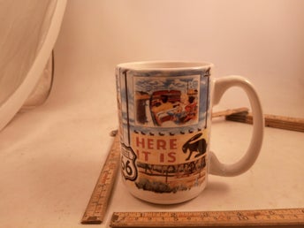 kaffe mugg motocyckel chopper american dreams 66666