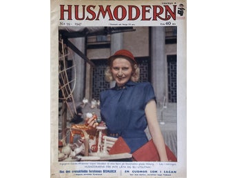 Husmodern 39 1947 Ingegerd Gärde-Widemar, Meg Westergren,Greta Guterstam,Drottij