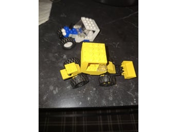 LEGO fordon, 3 stycken, Retro, Vintage, Ej komplett