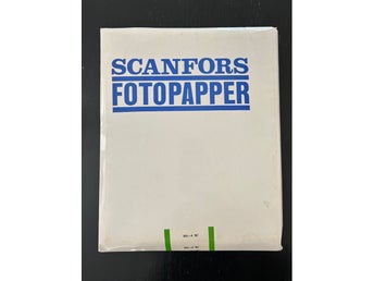 Scanfors Svartvitt Fotopapper BN-4 RC 24x30 cm