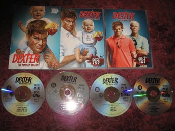DEXTER - SÄSONG 4 (MICHAEL C.HALL,JULIE BENZ,JENNIFER CARPENTER) 4-DISC DVD