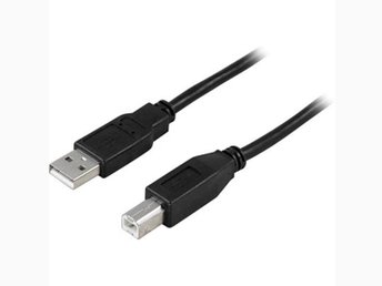 Deltaco 60W USB C Laptopladdare, 2x USB A, PD, 3A, svart Deltaco 60W USB C Laptopladdare, 2x USB A, PD, 3A, svart