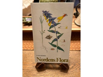 Nordens Flora – C.A.M. Lindman – Band 8 – Botaniska planscher – 1982
