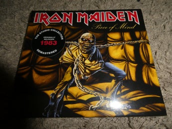 Iron Maiden - Piece of mind (1983) - Digipack - 2019 - Inplastad
