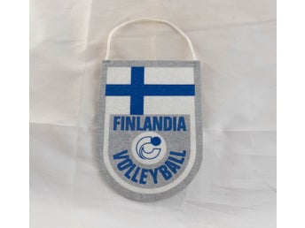 Finska Volleybollförbundet - Vintage Vimpel Volleyboll