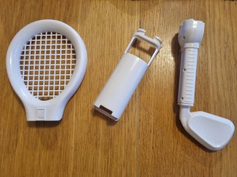 Wii Tillbehör Sport Racket och Golfklubba