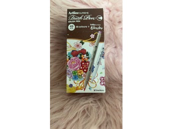 Artline Brush Pen set – 49 delar (48 färger + blender) – NY