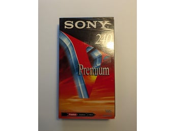VHS Sony Premium Inplastad - Sony E-240VG Premium Inplastad