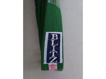 Judobä Blitz Kampsport GRÖNT längd 250 cm