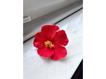 Hibiscus Orchid hair clip hair accessories