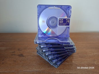 9 st Fuji MD 74 Minidisc
