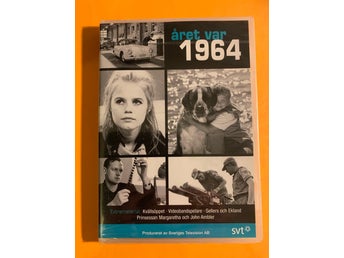 ÅRET VAR 1964 - SVT Dokumentär (2013) NY inplastad DVD Saltkråkan Lena Nyman mm