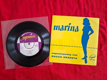 ROCCO GRANATA Marina+3. EP 1959 (Sweden)