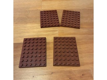 LEGO Bruna 6x8 plattor, 4st