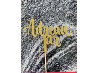 Cake topper Adrian 1 år