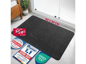 NY Badrumsmatta | 50 x 80 cm | Halkfri & Tvättbar | Absorberande