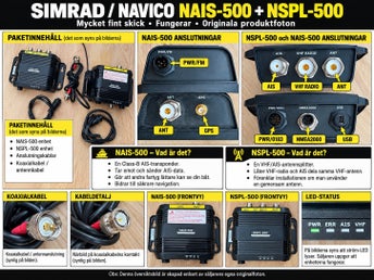 Simrad / Navico NAIS-500 + NSPL-500