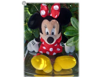 Mimmi Minnie Mouse Disney rockabillyklänning mamelucker charm Fitn skick