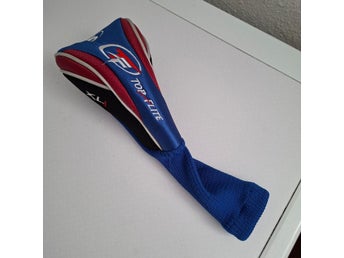 TOP FLITE XL j träfemma headcover blå röd & vit REA