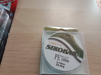 Flatlinna Sirena Sirobana PE 100m 0.25mm 42,4 kg 8XX