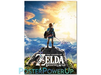 Zelda Breath Of The Wild - A3-affisch (29,7 x 42 cm)