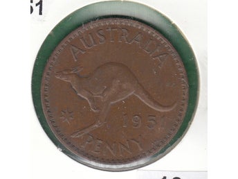 AUSTRALIEN PENNY 1951